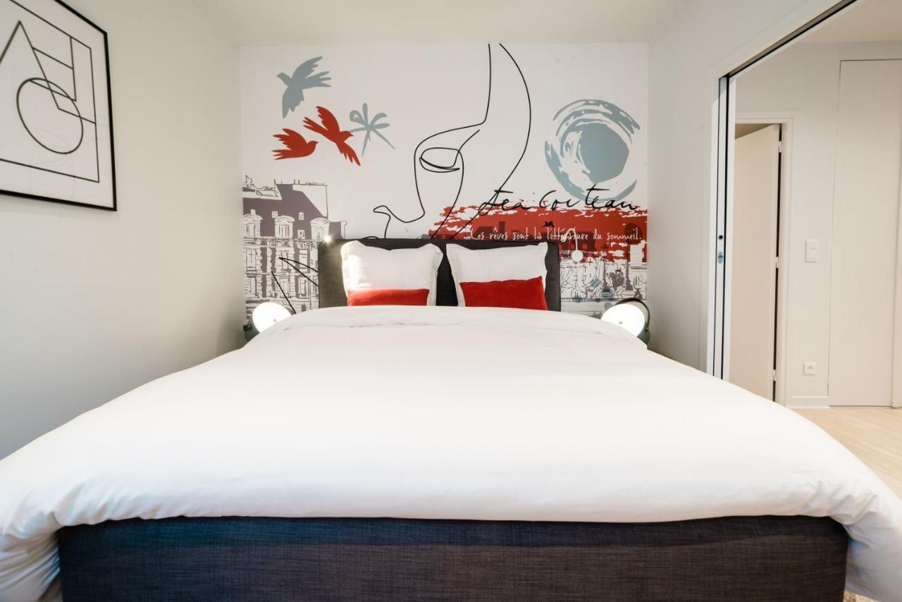 Suite Cocteau : Au Coeur De La Rive Gauche, Neuf, Design, 2/4/6 Personnes ปารีส ภายนอก รูปภาพ